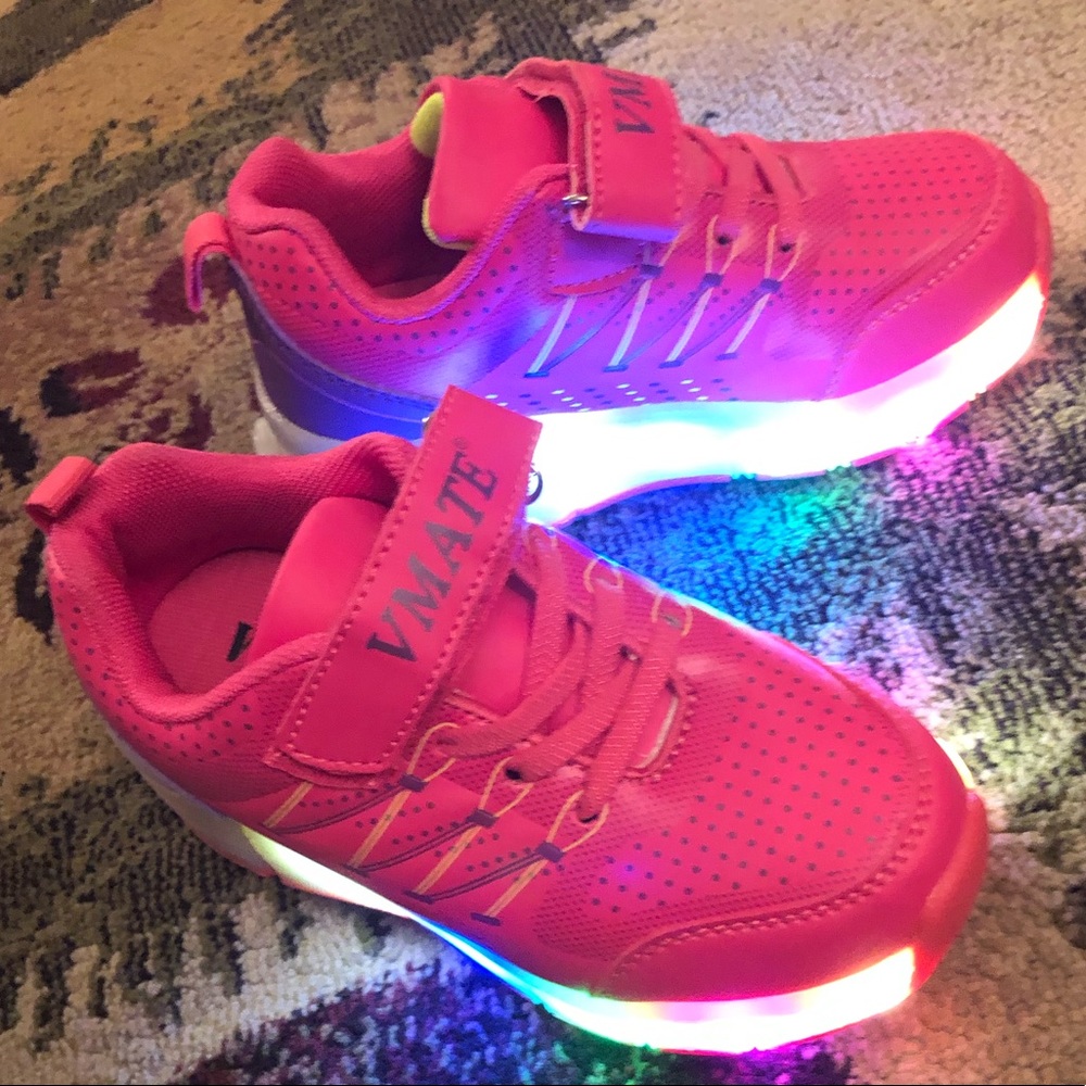 Vmate led light up roller skate shoes